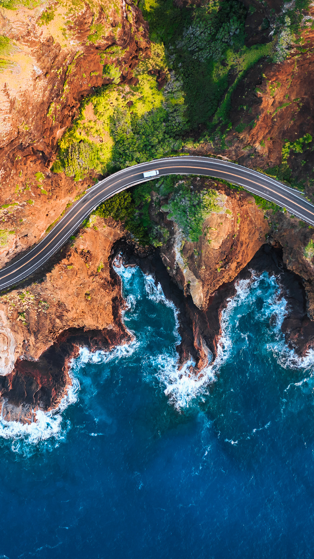 Ocean, Forest and Road